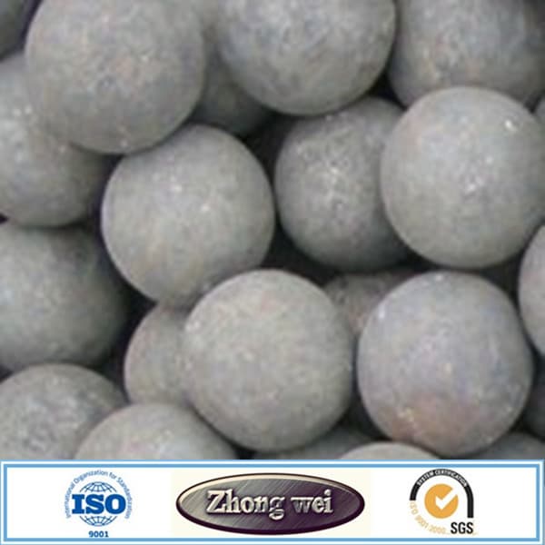 High hardness forged steel grinding ball